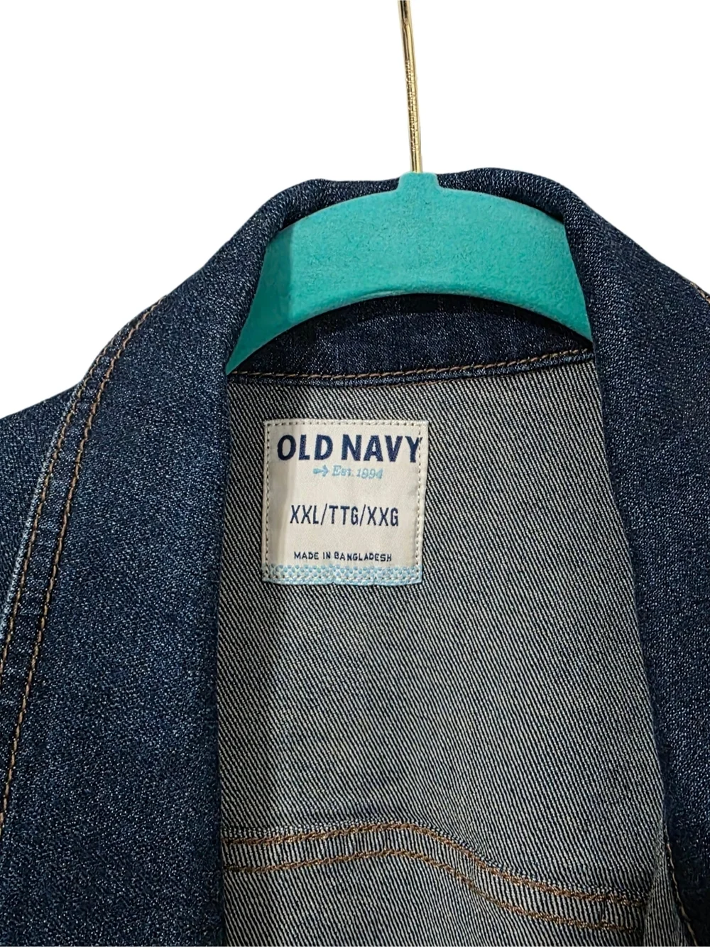 Old Navy Dark Blue Denim Jacket for Women